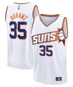 Kevin Durant Phoenix Suns Fanatics Youth Fast Break Player Jersey - Association Edition - White