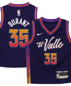 Kevin Durant Phoenix Suns Infant Swingman Replica Jersey - City Edition - Purple