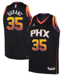 Kevin Durant Phoenix Suns Jordan Brand Youth 202223 Swingman Jersey - Statement Edition - Black