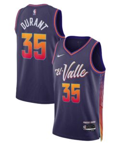Kevin Durant Phoenix Suns Unisex 202324 Swingman Jersey - Purple - City Edition