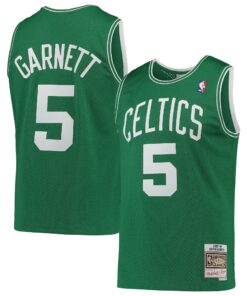 Kevin Garnett Boston Celtics Mitchell &amp Ness 200708 Hardwood Classics Swingman Jersey - Kelly Green