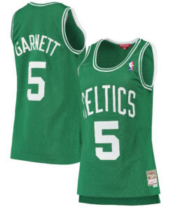 Kevin Garnett Boston Celtics Mitchell &amp Ness Women's 200708 Hardwood Classics Swingman Jersey - Kelly Green