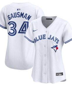 Kevin Gausman Toronto Blue JaysWomen_s  Home Limited Player Jersey  White
