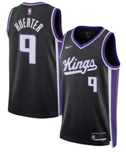 Kevin Huerter Sacramento Kings Unisex Swingman Jersey - Icon Edition - Black