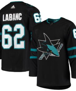Kevin Labanc San Jose Sharks Alternate Authentic Jersey  Black