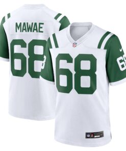 Kevin Mawae New York Jets  Classic Alternate Retired Player Game Jersey  White