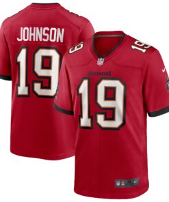 Keyshawn Johnson Tampa Bay Buccaneers  Game Retired Player Jersey  Red