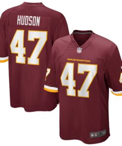 Khaleke Hudson Washington Football Team  Game Player Jersey  Burgundy