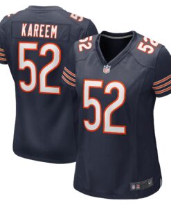 Khalid Kareem Chicago Bears  Women_s Team Game Jersey   Navy