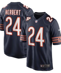 Khalil Herbert Chicago Bears  Game Jersey  Navy