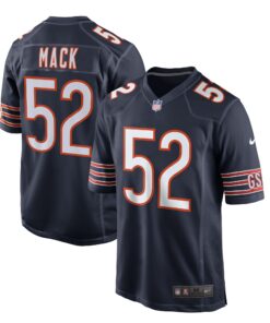 Khalil Mack Chicago Bears  Game Player Jersey  Navy