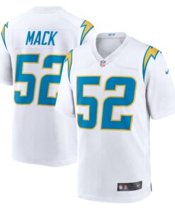Khalil Mack Los Angeles Chargers  Game Jersey  White
