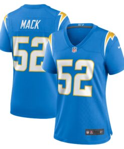 Khalil Mack Los Angeles Chargers  Women_s Player Jersey  Powder Blue