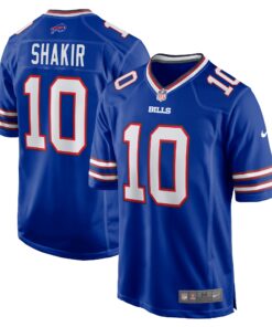 Khalil Shakir Buffalo Bills  Game Jersey  Royal