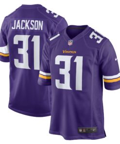 Khyree Jackson Minnesota Vikings  Game Jersey   Purple