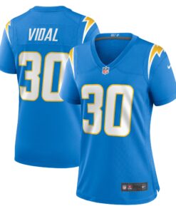 Kimani Vidal Los Angeles Chargers  Women_s  Game Jersey   Powder Blue