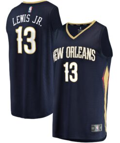 Kira Lewis Jr. New Orleans Pelicans Fanatics Fast Break Replica Jersey Navy - Icon Edition