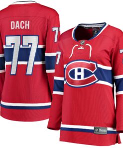 Kirby Dach Montreal Canadiens Fanatics Women_s Home Breakaway Player Jersey  Red