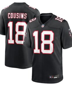 Kirk Cousins Atlanta Falcons  Alternate Game Player Jersey  Black