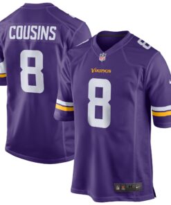 Kirk Cousins Minnesota Vikings  Game Jersey  Purple