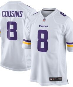 Kirk Cousins Minnesota Vikings  Game Jersey  White