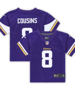 Kirk Cousins Minnesota Vikings  Toddler Game Jersey  Purple