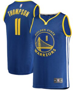 Klay Thompson Golden State Warriors Fanatics Fast Break Replica Player Jersey - Icon Edition - Royal