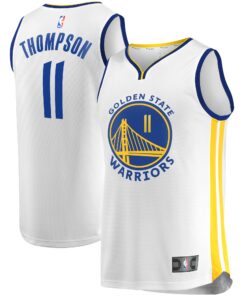 Klay Thompson Golden State Warriors Fanatics Fast Break Replica Player Jersey - White - Association Edition