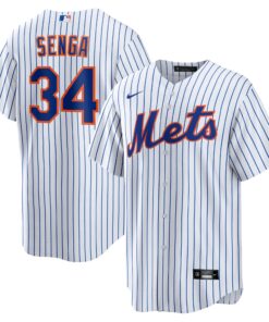 Kodai Senga New York MetsHome Replica Player Jersey  WhiteRoyal