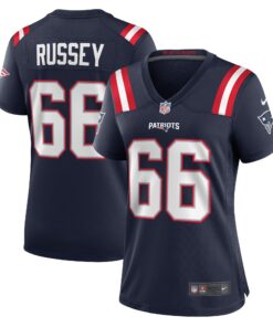 Kody Russey New England Patriots  Women_s Game Player Jersey  Navy