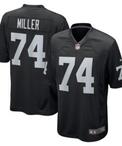 Kolton Miller Las Vegas Raiders  Game Jersey  Black