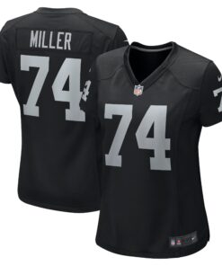 Kolton Miller Las Vegas Raiders  Women_s Game Jersey  Black