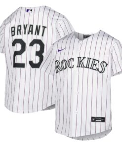 Kris Bryant Colorado RockiesYouth Alternate Replica Player Jersey  White