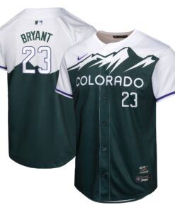 Kris Bryant Colorado RockiesYouth City Connect Limited Player Jersey  Green