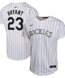 Kris Bryant Colorado RockiesYouth Home Game Player Jersey  White