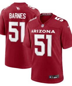 Krys Barnes Arizona Cardinals  Team Game Jersey   Cardinal