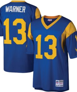 Kurt Warner Los Angeles Rams Mitchell amp Ness Legacy Replica Jersey  Royal