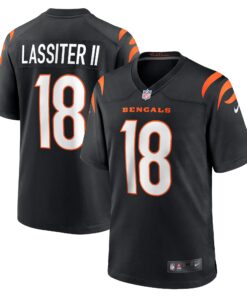 Kwamie Lassiter II Cincinnati Bengals  Game Player Jersey  Black