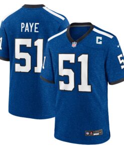 Kwity Paye Indianapolis Colts  Indiana Nights Alternate Game Jersey  Royal