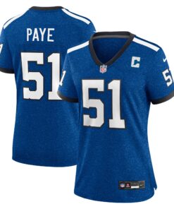 Kwity Paye Indianapolis Colts  Women_s Indiana Nights Alternate Game Jersey  Royal