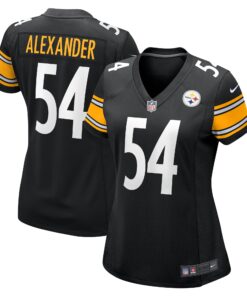 Kwon Alexander Pittsburgh Steelers  Women_s  Game Jersey   Black
