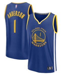 Kyle Anderson Golden State Warriors Fanatics Youth Fast Break Replica Player Jersey - Icon Edition - Royal