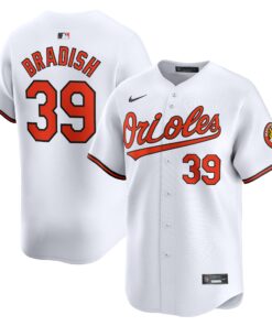 Kyle Bradish Baltimore OriolesHome Limited Player Jersey  White