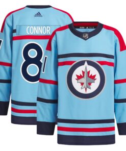 Kyle Connor Winnipeg Jets Anniversary Primegreen Authentic Player Jersey  Light Blue