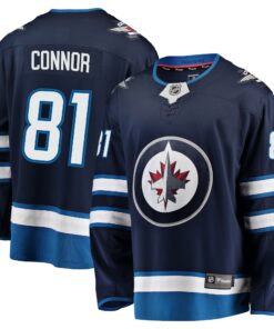 Kyle Connor Winnipeg Jets Fanatics Breakaway Replica Jersey  Navy