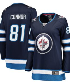 Kyle Connor Winnipeg Jets Fanatics Women_s Breakaway Player Jersey  Navy