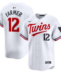 Kyle Farmer Minnesota TwinsHome Limited Player Jersey  White