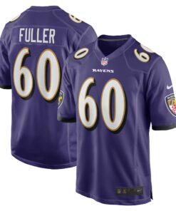 Kyle Fuller Baltimore Ravens   Game Jersey   Purple 1