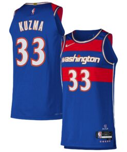 Kyle Kuzma Washington Wizards Authentic Player Jersey - City Edition - Royal