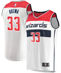 Kyle Kuzma Washington Wizards Fanatics Fast Break Replica Jersey - Association Edition - White